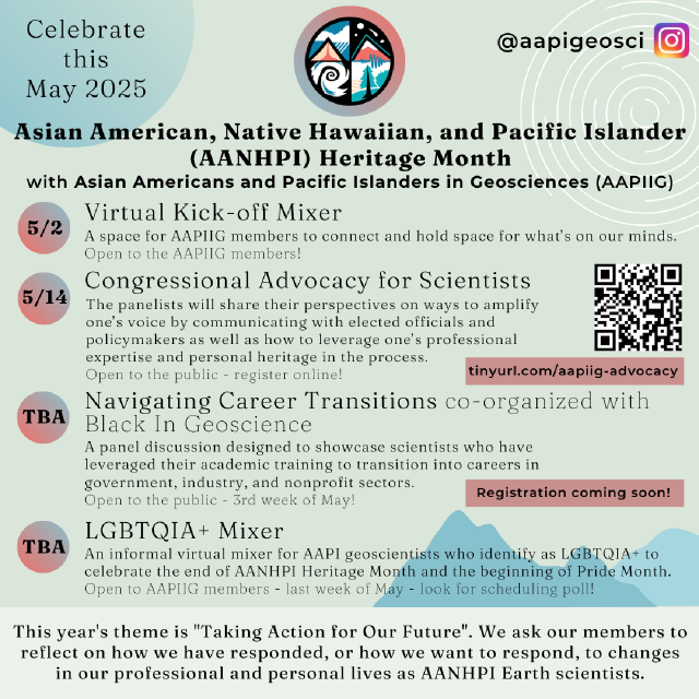 Overaching 2025 AANHPI Heritage Month Events