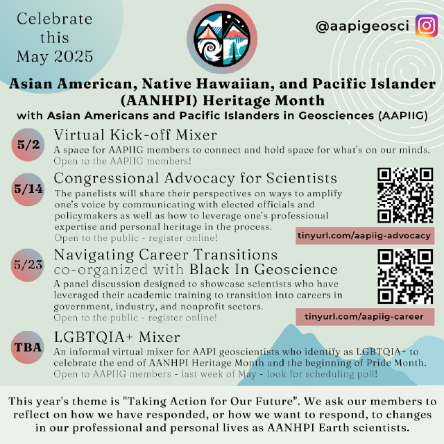 Overaching 2025 AANHPI Heritage Month Events